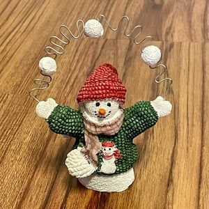 Snowman Figurine Brand New